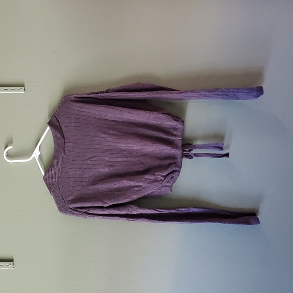 Free People Crop Crochet Sweater Top - Picture 5 of 5